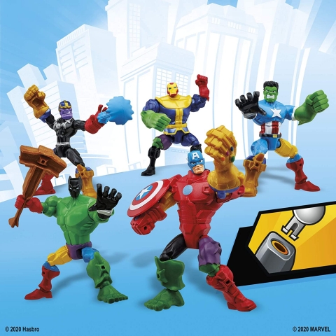 Marvel Classic Hasbro Super Hero Mashers Aksiyon Figr(15.2 cm)