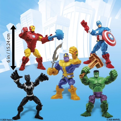 Marvel Classic Hasbro Super Hero Mashers Aksiyon Figr(15.2 cm)