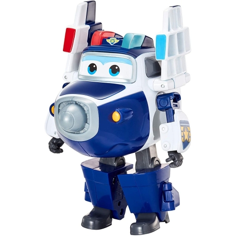Super Wings Supercharged Paul Airplane Aksiyon Figr(12.7 cm)