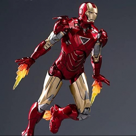 ZT Anniversary Deluxe Collector Iron Man MK6 Aksiyon Figr(18 cm)