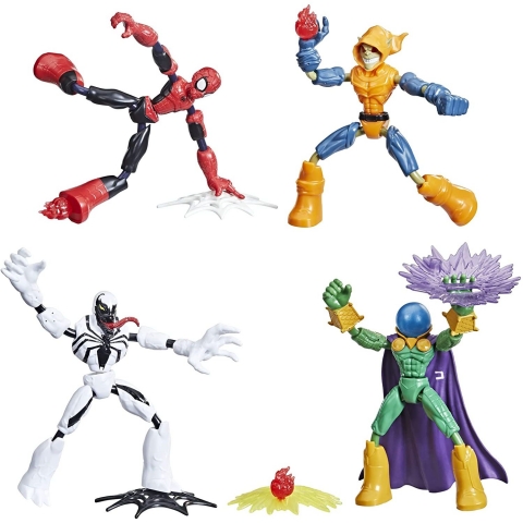 Spider-Man Marvel Bend and Flex  Aksiyon Figr(4 para)