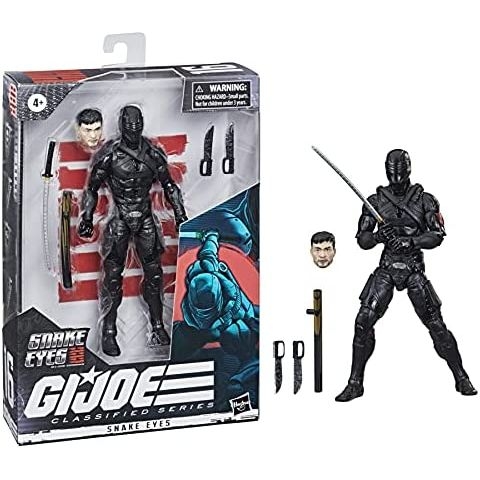 Hasbro G.I. Joe Origins Snake Eyes Aksiyon Figr(15.2cm)