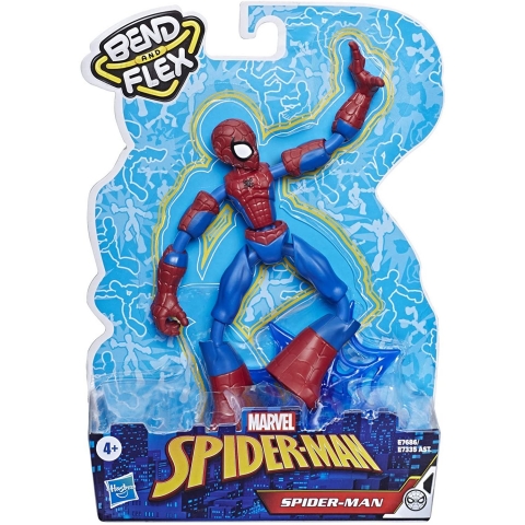 Spider-Man Marvel Bend and Flex  Aksiyon Figr(15.2 cm)
