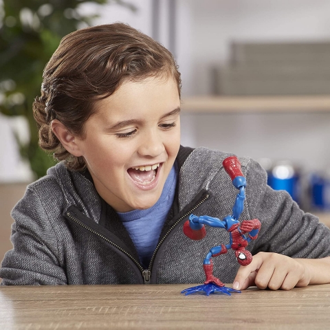 Spider-Man Marvel Bend and Flex  Aksiyon Figr(15.2 cm)