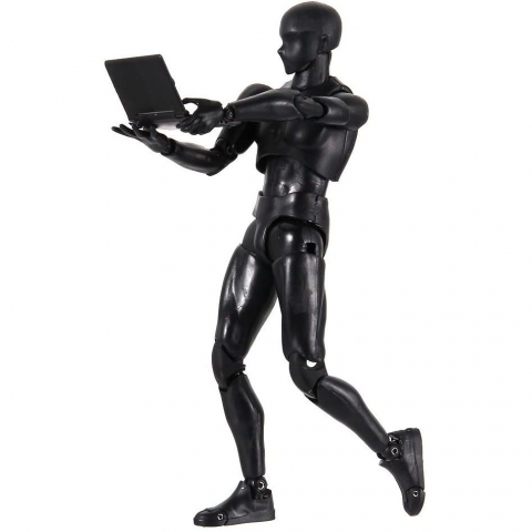 ADEALINK Body Kun Figure & Body-Chan  Aksiyon Figr(15cm)