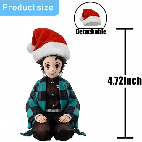 YOUNAI Demon Slayer Figure Tanjiro Nezuko Aksiyon Figr(12 cm)