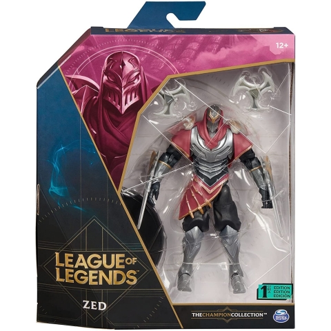 League of Legends  Zed Collectible  Aksiyon Figr(15.2cm )