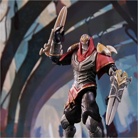 League of Legends  Zed Collectible  Aksiyon Figr(15.2cm )