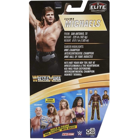WWE MATTEL Wrestlemania Shawn Michaels Aksiyon Figr(15.2 cm)