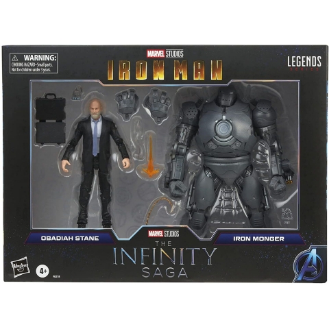 Marvel Obadiah Stane and Iron Monger Aksiyon Figr(2adet)