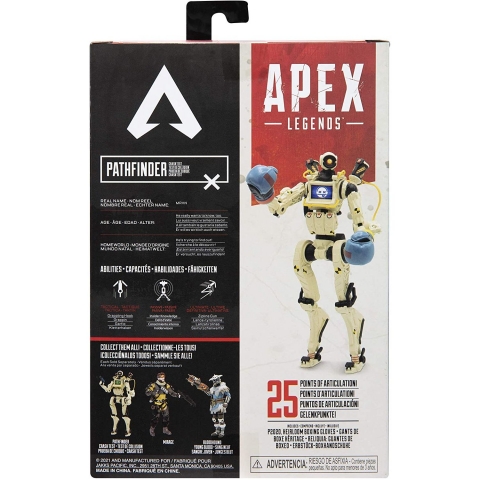 apex legends Pathfinder with Crash Test Rar Aksiyon Figr(15 cm)