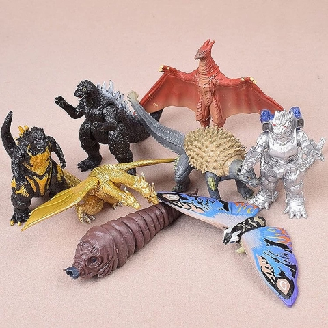 LARDERGO Godzilla King of The Monster Aksiyon Figr Set(10 adet)