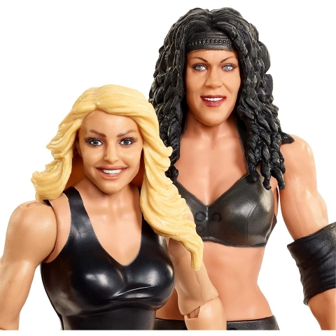 WWE MATTEL Chyna vs Trish Stratus McIntyre Aksiyon Fig�r(2par�a)