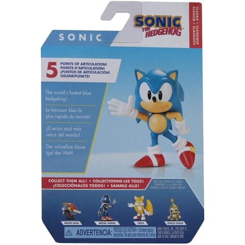 Sonic The Hedgehog  Classic Sonic Aksiyon Figr(6cm )