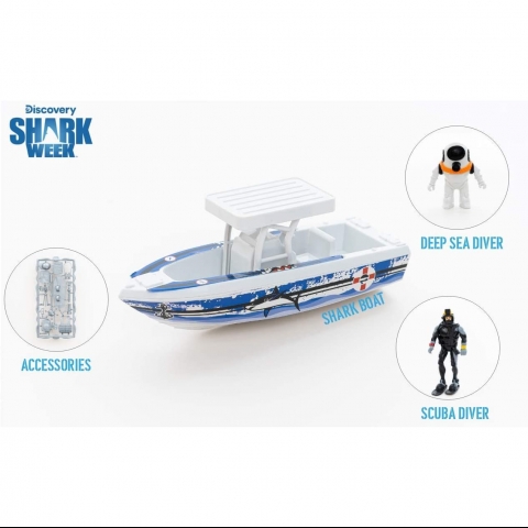 Shark Week Discovery Deep Ocean Explorer Big Aksiyon Figr(22cm)
