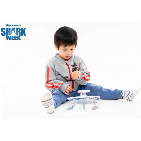 Shark Week Discovery Deep Ocean Explorer Big Aksiyon Figr(22cm)