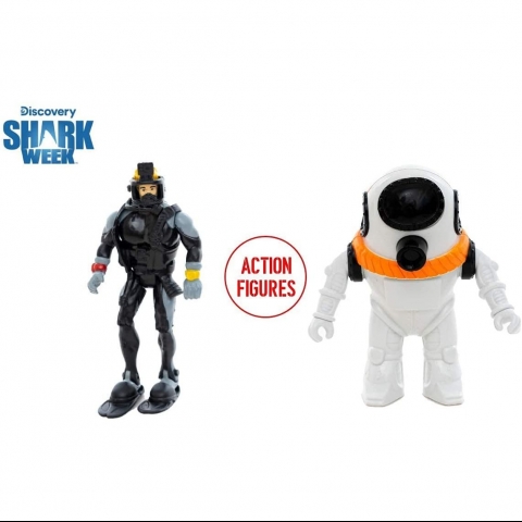 Shark Week Discovery Deep Ocean Explorer Big Aksiyon Figr(22cm)