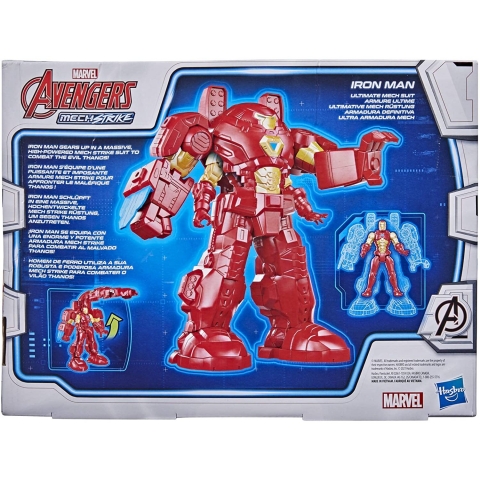 Avengers Hasbro Marvel Mech Strike Iron Man Aksiyon Fig�r(2par�a)