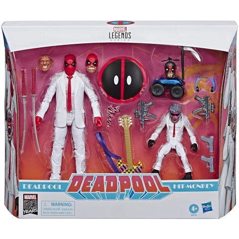 Marvel Comics Deadpool & Hit-Monkey Aksiyon Figr(2adet)
