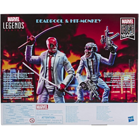 Marvel Comics Deadpool & Hit-Monkey Aksiyon Figr(2adet)