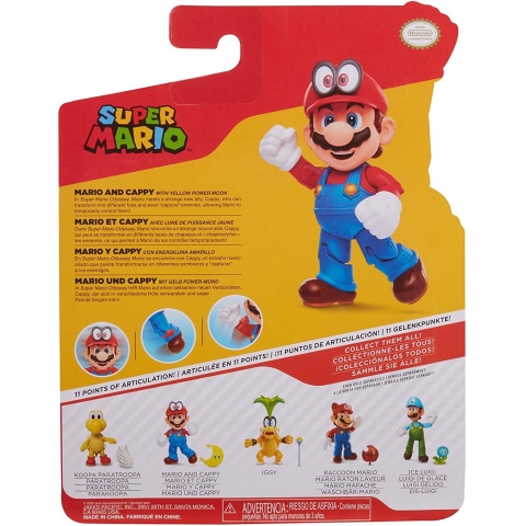SUPER MARIO Nintendo  Mario Wearing Cappy Aksiyon Fig�r(10 cm)