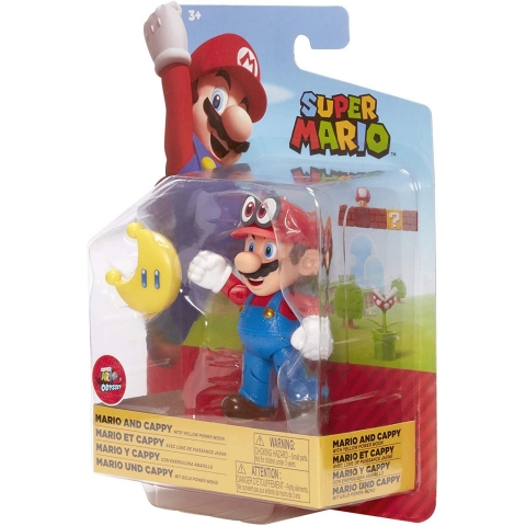 SUPER MARIO Nintendo  Mario Wearing Cappy Aksiyon Fig�r(10 cm)