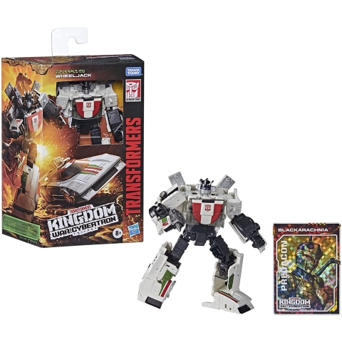 Transformers Kingdom Deluxe WFCK24 Wheeljack Aksiyon Figr(14cm)