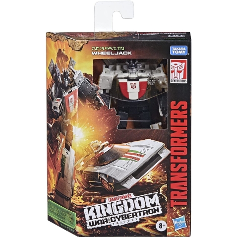 Transformers Kingdom Deluxe WFCK24 Wheeljack Aksiyon Figr(14cm)