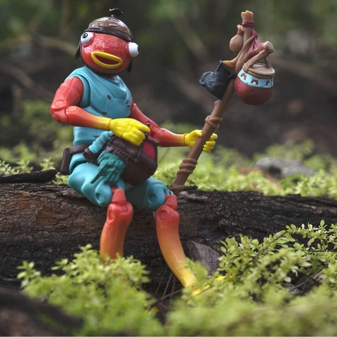 Fortnite Black Fishstick  Aksiyon Fig�r(2 parca)