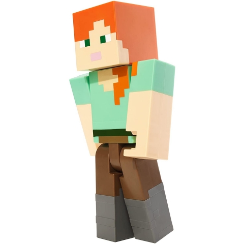 Mattel Minecraft Alex Large Scale Aksiyon Fig�r(21cm)