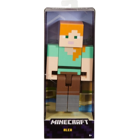Mattel Minecraft Alex Large Scale Aksiyon Fig�r(21cm)