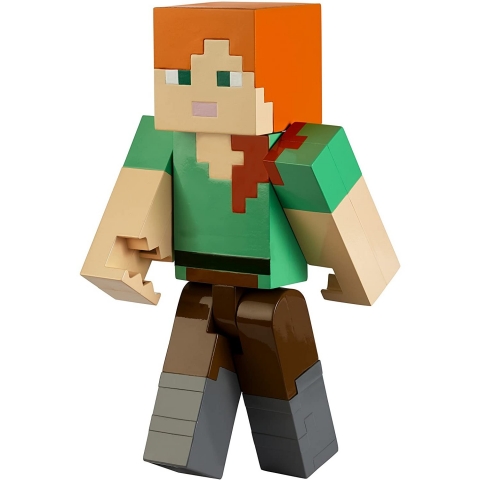 Mattel Minecraft Alex Large Scale Aksiyon Fig�r(21cm)