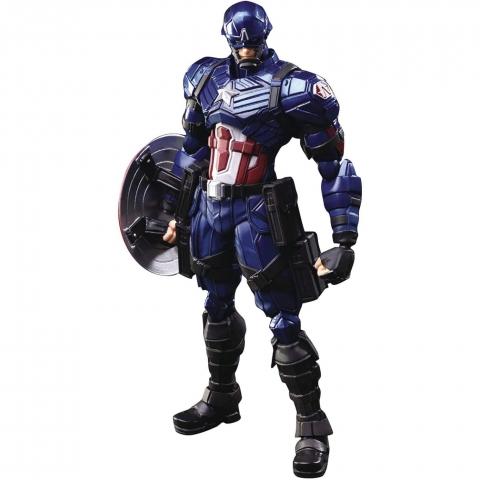 Square Enix Marvel Universe Captain America Aksiyon Figr(15.2cm)