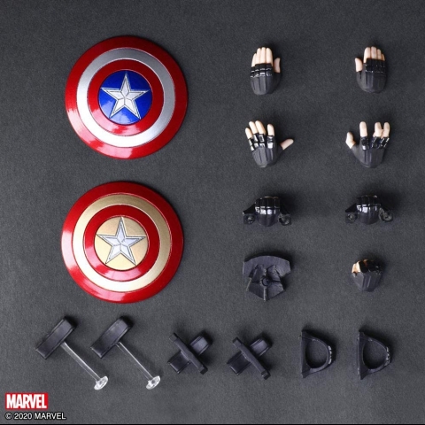Square Enix Marvel Universe Captain America Aksiyon Figr(15.2cm)