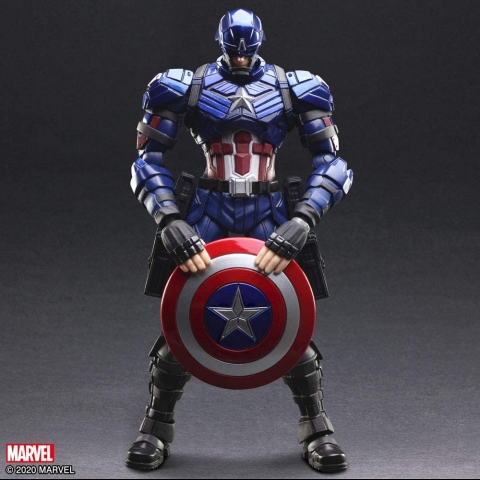 Square Enix Marvel Universe Captain America Aksiyon Figr(15.2cm)
