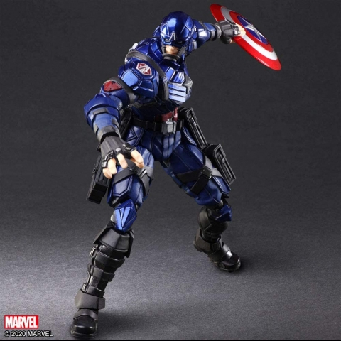 Square Enix Marvel Universe Captain America Aksiyon Figr(15.2cm)