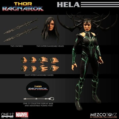 Mezco Marvel Thor Ragnarok Hela Aksiyon Figr(16 cm)