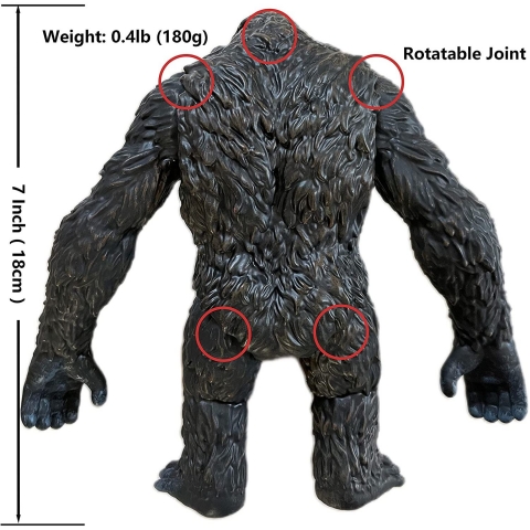LOPSEN King Kong Toy Gorilla Realistic Aksiyon Fig�r(17.7cm)