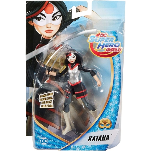 DC Super Hero Girls: Katana Aksiyon Figr(15.2cm)