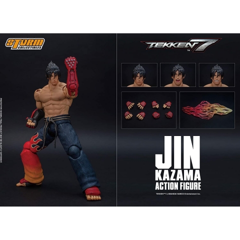 Storm Collectibles Tekken-Jin Kazama Aksiyon Figr(20.3cm)