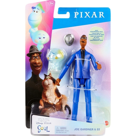 Mattel Pixar Disney Soul Joe Gardner   Aksiyon Figr(18cm)