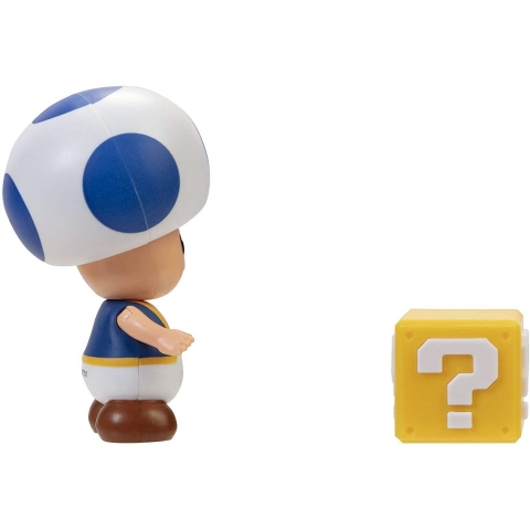 SUPER MARIO Blue Toad  Aksiyon Figr(10 cm)