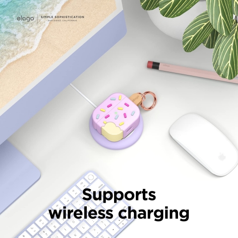 elago Dondurma eklinde Apple Airpods 3 Klf-Blueberry