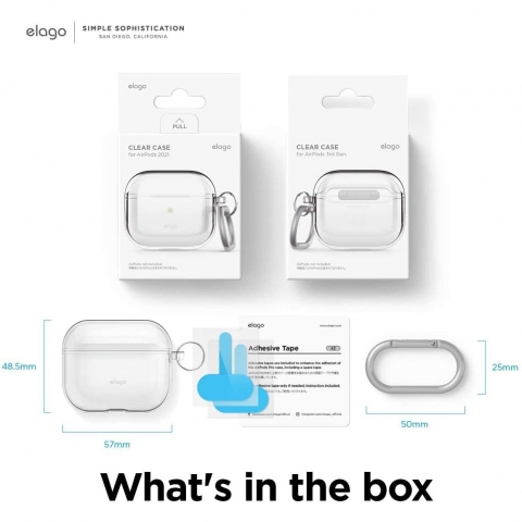 elago Apple Airpods 3 Klf-Clear