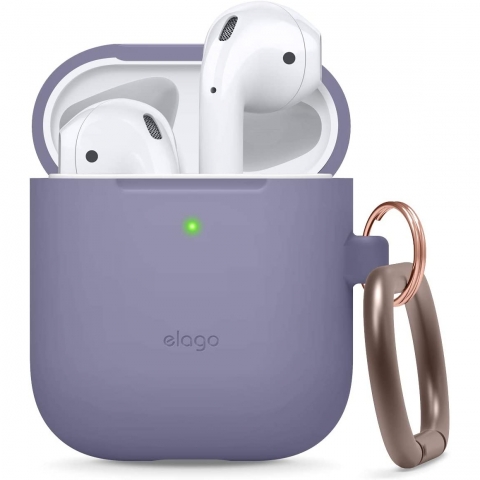 elago Silikon Apple  AirPods 2 Klf-Lavender Grey