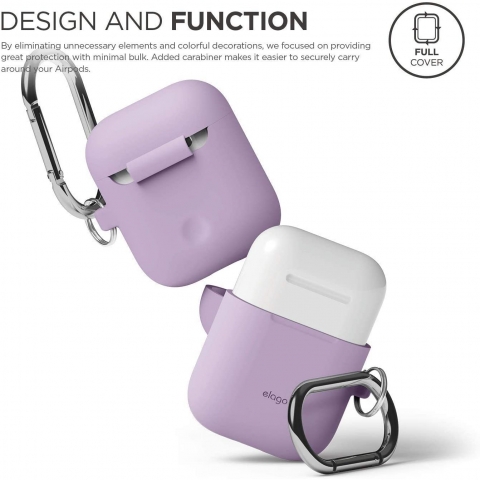 elago Silikon Apple  AirPods 2 Klf-Lavender