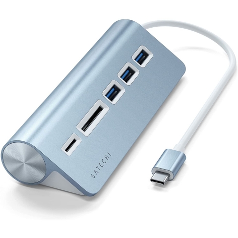 Satechi USB-C Combo Hub Adaptr (Mavi)