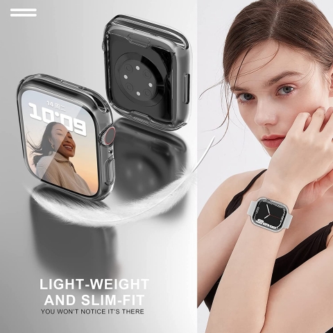 Beuxece Apple Watch 7 Ekran Koruyucu (45mm) (2 Adet)