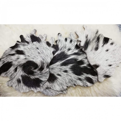 Just Cowhide Dekoratif Bardak Altl(4adet)(Renkli)