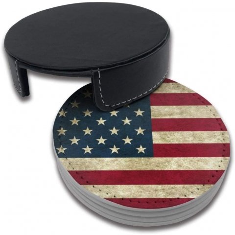 YISHOW USA Dekoratif Bardak Altl(Beyaz)(6 adet)